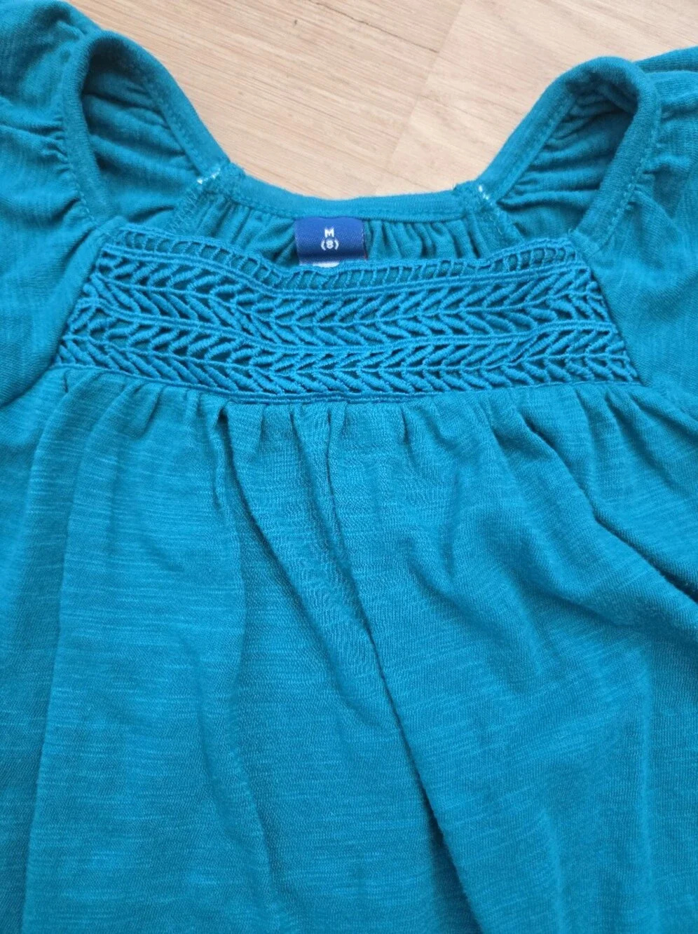 Old Navy Crochet Trim Girls Top